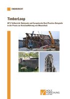 Cover eines der Forschungsberichte des Projekts TimberLoop.