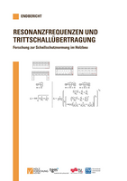 Cover des Forschungs­end­be­richts Reso­nanz­fre­quenzen und Tritt­schall­über­tra­gung.