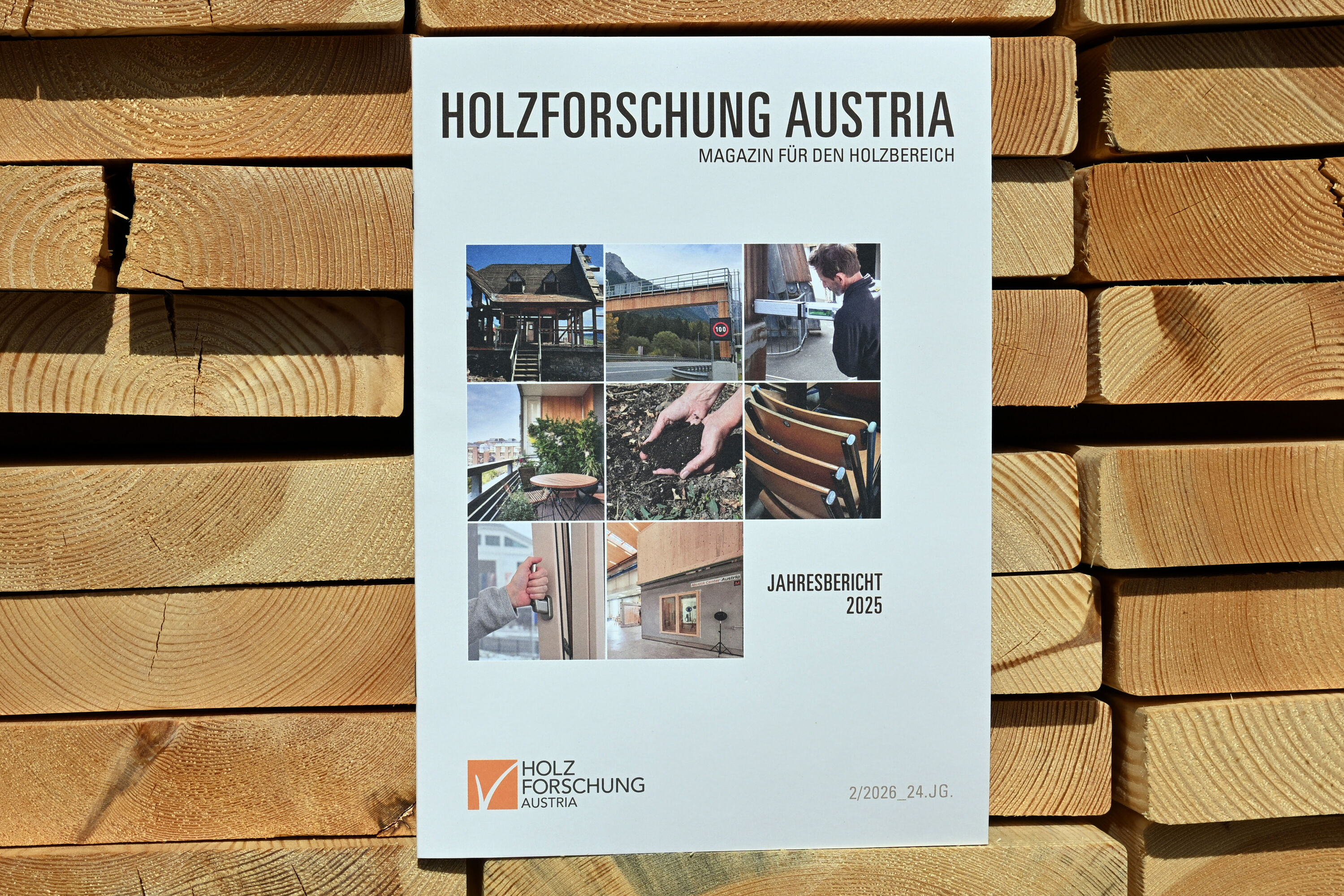 Annual Report 2025 of Holzforschung Austria.