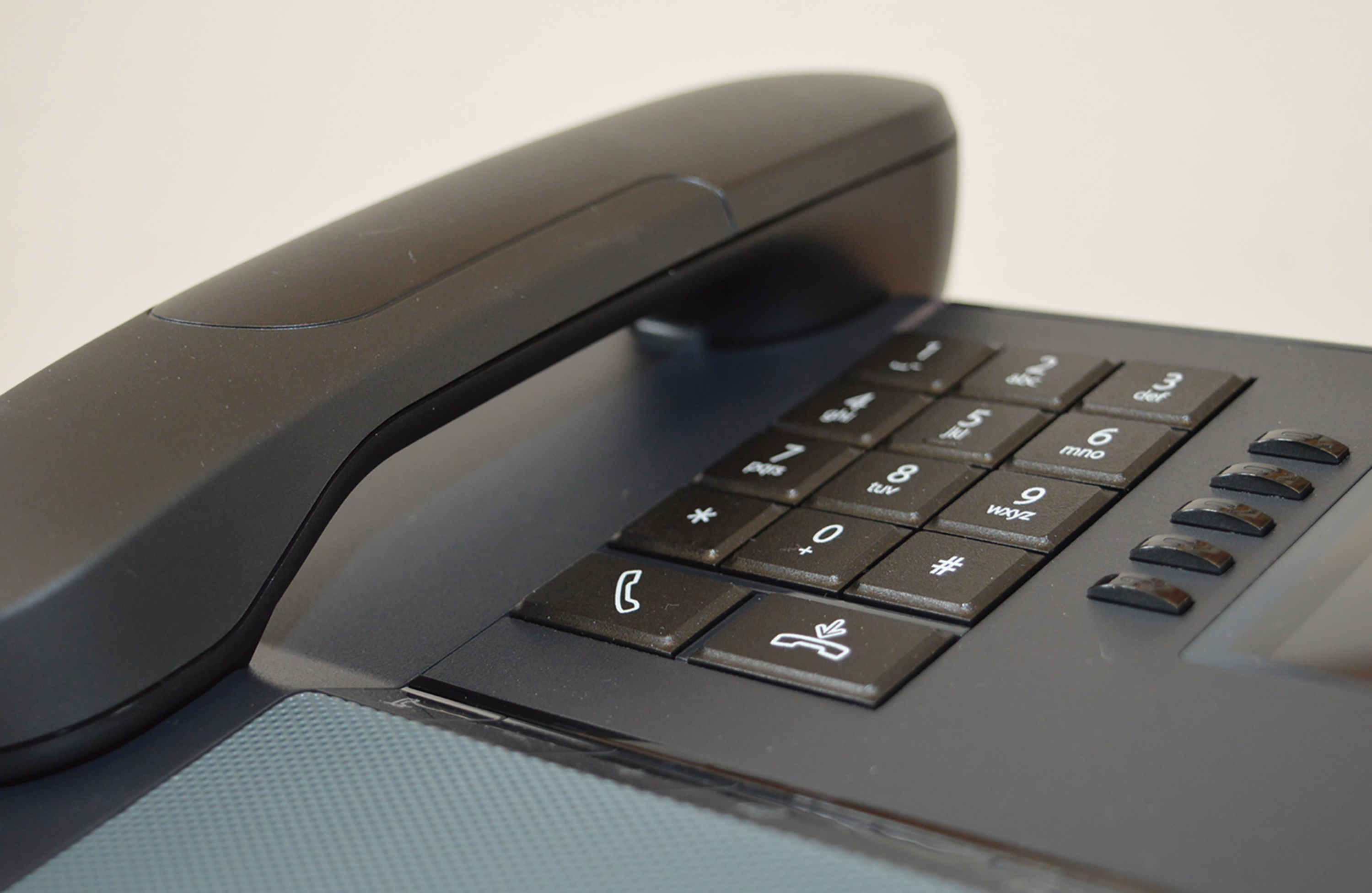 Telefonapparat.
